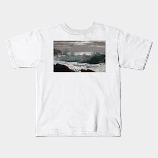 Early Morning After a Storm at Sea by Winslow Homer Kids T-Shirt